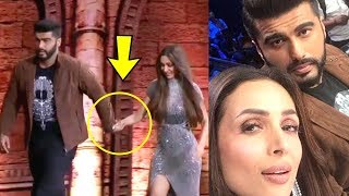 Arjun Kapoor And Malaika Arora Khan Walk Hand In Hand On India’s Got Talent Season 8 [upl. by Reinaldos]