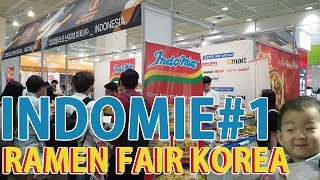 INDOMIE JUARA DI RAMEN FAIR KOREA 2018 [upl. by Ardnosal]