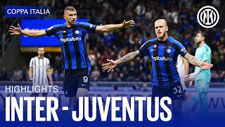 INTER 10 JUVENTUS  HIGHLIGHTS  COPPA ITALIA 2223 ⚫🔵🇬🇧 [upl. by Shelba]