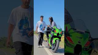 Don’t Miss The End Twist 😂😂 shorts zx10r youtubeshorts [upl. by Ledba228]