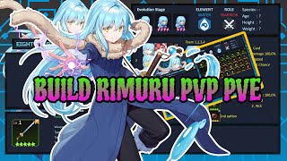 Build Rimuru PvP And PvE Guardian Tales Accessories Relics Merch [upl. by Vina19]