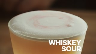 Whiskey Sour  How to Drink [upl. by Marquez]