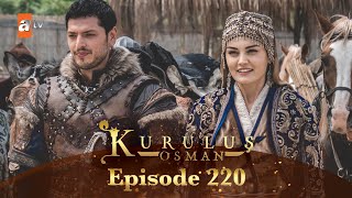 Kurulus Osman Urdu  Season 5 Episode 220 [upl. by Feetal]