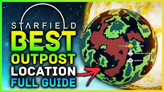 Starfield  BEST Outpost Location Resources Full Guide Walkthrough amp Tips MAJOR Resources In 1 [upl. by Juakn291]