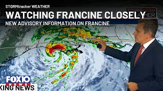 Francine expected to make landfall in central Louisiana Wednesday as hurricane [upl. by Potter]