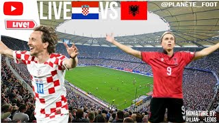 LIVE CROATIE  ALBANIE EN DIRECT  EURO 2024 [upl. by Nazler]