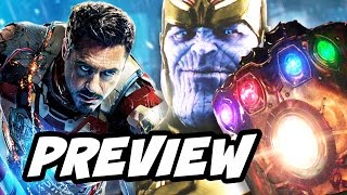 Avengers Infinity War Thanos Black Order Preview and Marvel Changes [upl. by Ahsyak]