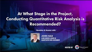 At what stage in the project conducting Quantitative Risk Analysis QRA is Recommended [upl. by Solnit]