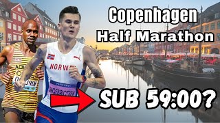 Can Jakob Ingebrigtsen Break Records His Copenhagen Half Marathon Debut [upl. by Mokas4]