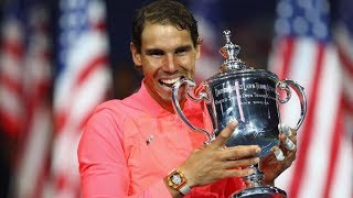 US Open Nadal wins 16th Grand Slam Title defeats Anderson in straight sets [upl. by Ydarg]