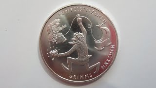 20 Euro Münze 2022  Grimms Märchen  Rumpelstilzchen [upl. by Ky]