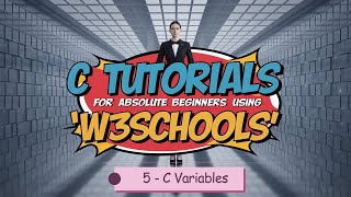 C Variables  W3Schools C Programming Language Tutorial [upl. by Reace]