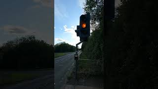 Wymondham Harts Farm Road B1172 Plessey Automation Mellor Traffic Lights Toucan Crossing [upl. by Nakre]