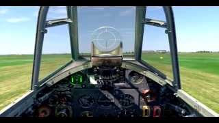 IL2 Cliffs of Dover  Tutorial  HurricaneMkI Rotol 100Oct Standard Landing Procedure [upl. by Htebazileharas829]