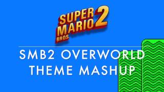 Super Mario Bros 2 Overworld Theme Mashup SMB2SMASColour SplashTipping Stars [upl. by Names]