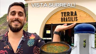 Restaurante com vista para o Pão de Açúcar e foto clássica  Terra Brasilis no Rio de Janeiro [upl. by Atiuqel]