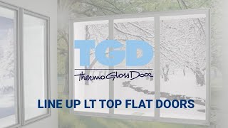 2 LINE UP LT TOP FLAT DOORS  LUVE TGD VIDEO TUTORIALS [upl. by Evita]