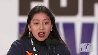 Edna Chavez Speaks at March For Our Lives  quotRicardo Was His Namequot [upl. by Enytsirhc935]