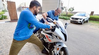 DAD CRASHED My BMW S1000rr 😱😱  Humari Grand Entry in BIGG BOSS 17 CONFIRMED 😍 [upl. by Edda]