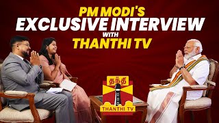 PM Modis exclusive interview with Thanthi TV  Lok Sabha Election 2024 [upl. by Kevon]