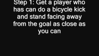 Bicycle kick tutorial FIFA 11 [upl. by Mckee101]