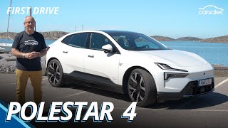 2024 Polestar 4 Review  SwedishChinese luxury electric brand’s first medium SUV eyes Porsche Macan [upl. by Cairistiona176]