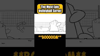 My Amazing Volleyball Serve Blew Them Away [upl. by Richard]