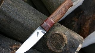 HOW TO SHARPEN A KNIFE Trollsky Knifemaking [upl. by Liauqram]