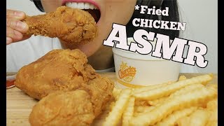 ASMR Churchs  Texas FRIED CHICKEN  GRAVY EXTREME CHRUNCHY EATING SOUNDS  SASASMR [upl. by Ormond]