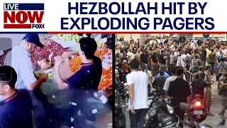 Exploding Pagers Hezbollah fighters killed thousands injured [upl. by Ban30]