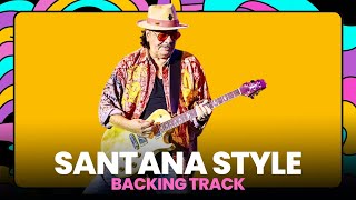 Santana Style Backing Track [upl. by Llehcnom]