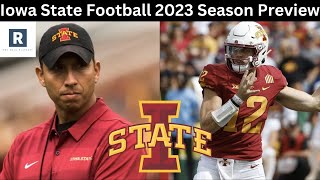 Iowa State Football 2023 Season Preview  Schedule Prediction  Summer Scouting [upl. by Annavoeg]