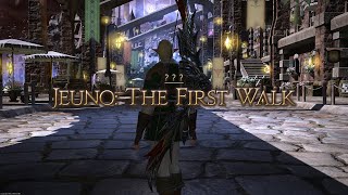 FFXIV Dawntrail  FFXI Jeuno The First Walk 24 Man Alliance Raid Server Up Blind Run [upl. by Valiant85]