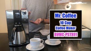 Mr Coffee BVMCPSTX91 “How To” Instructions and Review [upl. by Lesya]