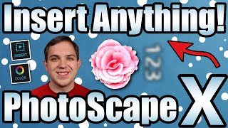 PhotoScape X Insert Tutorial Add Text Images amp Graphics [upl. by Ariela653]