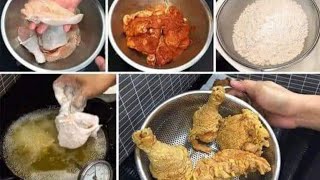 KFC STYLE  Crispy Chicken Wings Fry  Chicken Legs Fry  Crispy Chicken Fry Recipe [upl. by Grenville310]