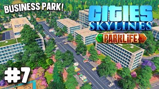 Budowa dużego parku biurowego w Cities Skylines odc7 SE7ON 2024 [upl. by Ayin]