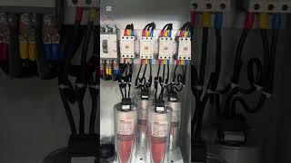 capacitor bank 180kvar capacitor electrical cabinet electric ls electrician [upl. by Arayk602]