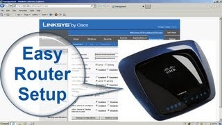 How to Install Your Linksys Wireless Router  How to setup a linksys wireless router [upl. by Imojean]