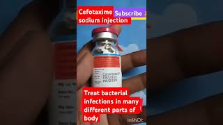 cefotaxime sodium injection viralvideo shortfeedshortsantibiotic injection hospital [upl. by Aneertak]