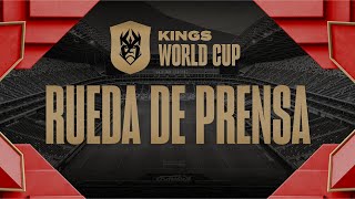 👑 KINGS WORLD CUP  RUEDA DE PRENSA FINAL FOUR 👑 KingsWorldCup [upl. by Ahsei]