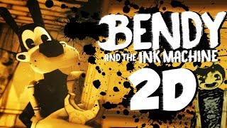 IM TURNING TO INK  Bendy and the Ink Machine 2D  Chapter 2 [upl. by Lozar320]