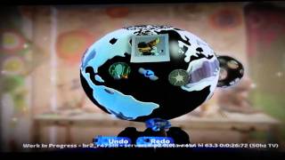 Littlebigplanet 2 beta Decorating my moon and earth [upl. by Bernt96]