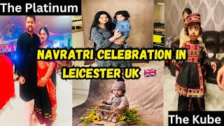 Navratri Celebration In Leicester UK 🇬🇧 2024  The Platinum Suite  The Kube  Harshiv’s Photoshoot [upl. by Eryt902]