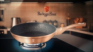 Berlinger Haus Metallic Line Rosegold Ed Frypan Presentation BH1508N BH1509N BH1510N BH1511N [upl. by Sula687]