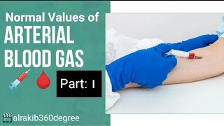 Part। Normal Values of ABG Arterial Blood Gas💉।। alrakib360degree viralvideo youtube ABG [upl. by Wiltsey]