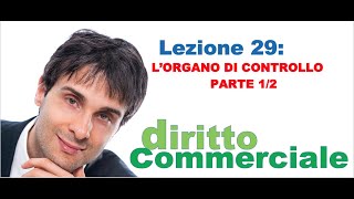 Diritto Commerciale Video Lezione n29  Lorgano di controllo nella SPA parte 12 [upl. by Rouvin445]