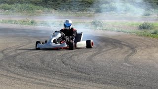 CR250 Shifter Kart Drift Session Port Gawler [upl. by Ahsekim820]