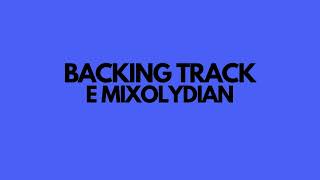 backing track e mixolydian [upl. by Hanway]