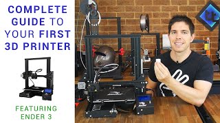 Complete beginners guide to 3D printing  Assembly tour slicing levelling and first prints [upl. by Abla]